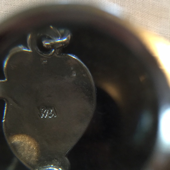 Vintage Sterling Navajo Turquoise Earrings - Picture 2 of 2